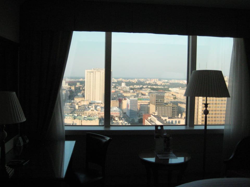 Blick aus dem Zimmer I  Warsaw Marriott Hotel