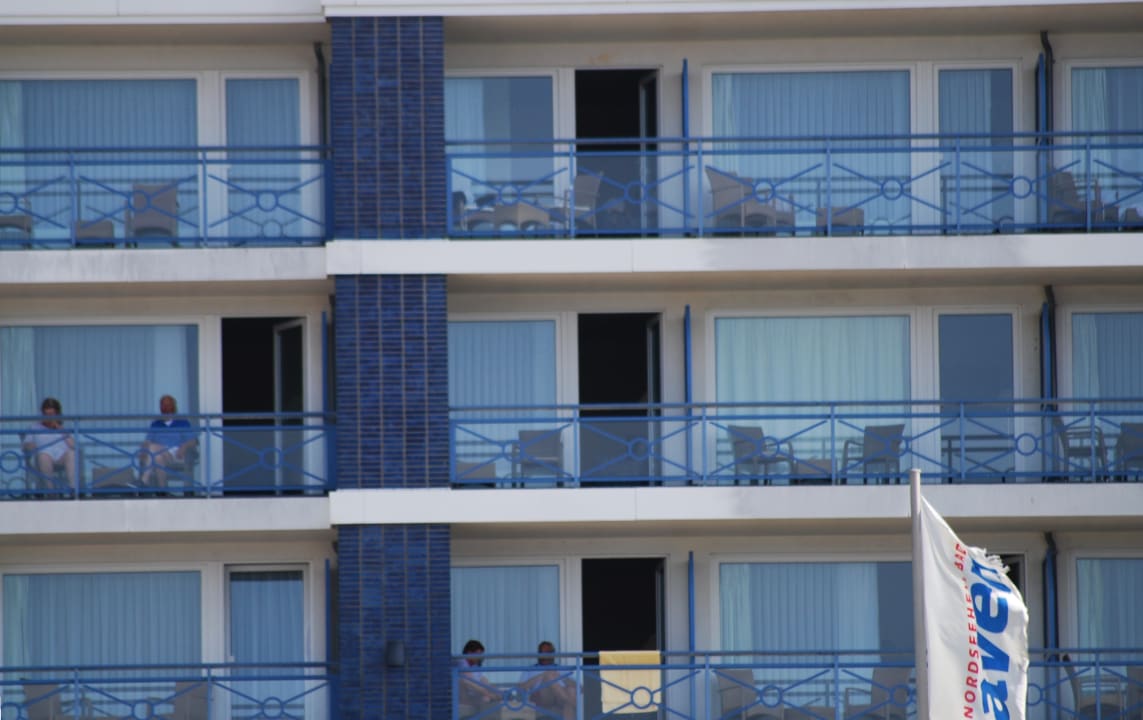 Außenansicht Strandhotel Duhnen / Aparthotel Kamp