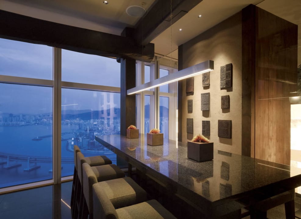 The hotel's signature restaurant Dining Room Park Hyatt Busan