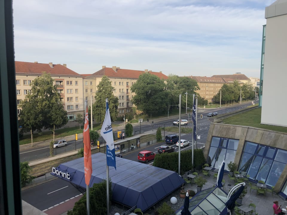 Ausblick Dorint Hotel Dresden