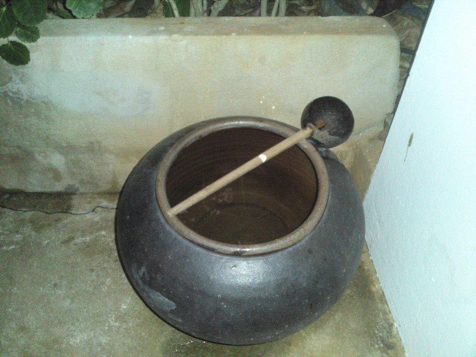 Bottich zur Fußreinigung Ao Prao Resort