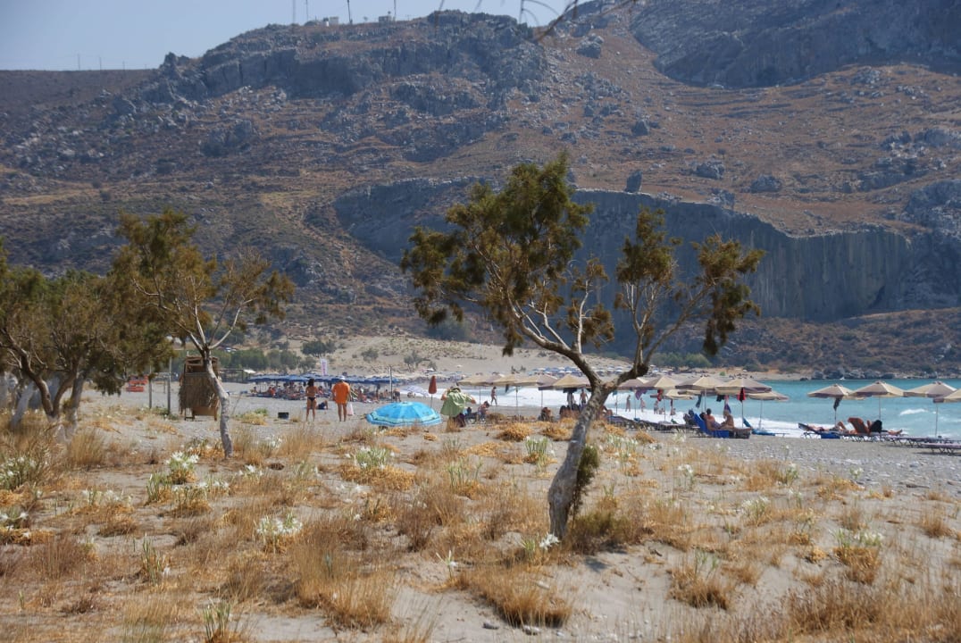 Am Strand von Plakias Alianthos Garden Hotel