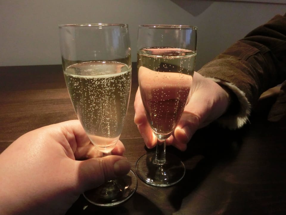 Begrüßungssekt Hotel Ludwig