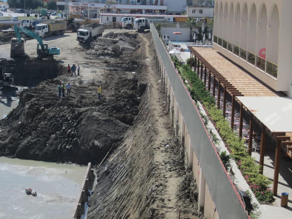 Ausblick vom Amphitheater Well Palace Side