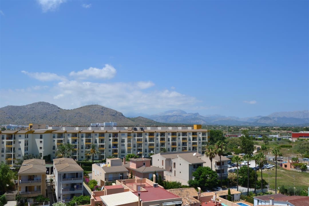 Ausblick vom Balkon (obere Etagen) Bahía de Alcúdia Hotel & Spa