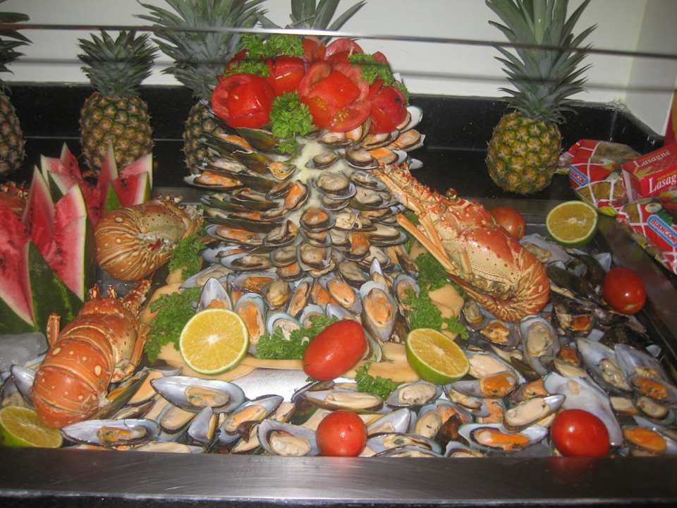 Muscheln als Vorspeise vom Buffet TRS Turquesa Hotel - Adults only