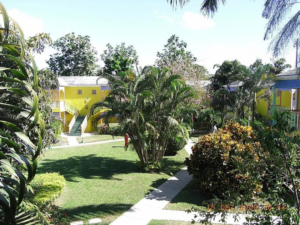 Die Beachseite - Ausblick von unserem Balkon Hotel Grand Pineapple Beach Negril