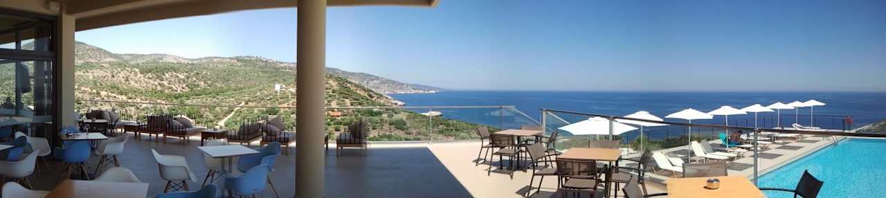 Blick aus Bar Aeolis Thassos Palace