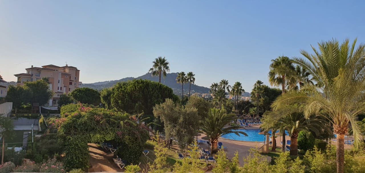 Ausblick Garbí Cala Millor