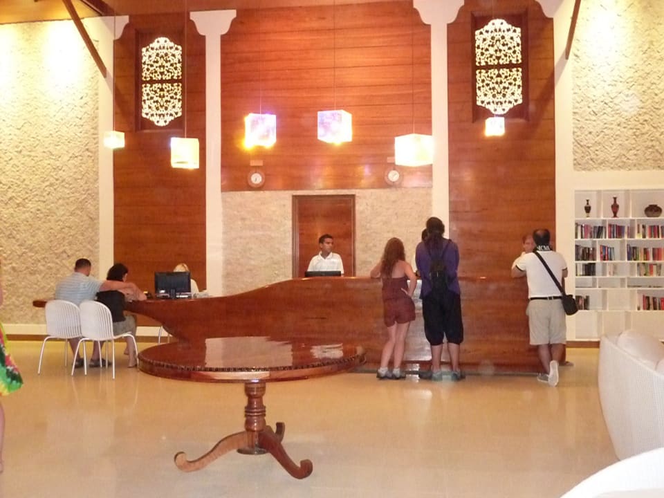 Hauptrezeption Kuramathi Maldives