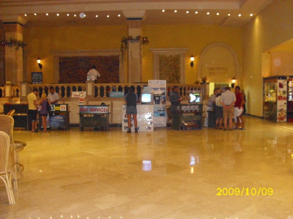 Rezeption Ali Baba Palace Resort