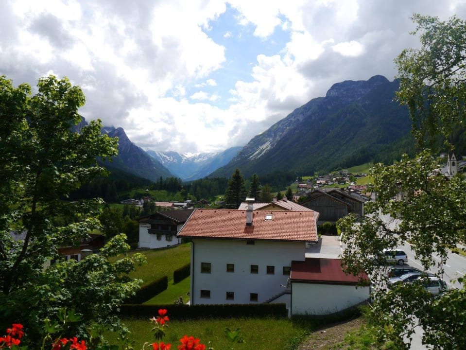 Aublick 2. Etage Hotel Trinserhof