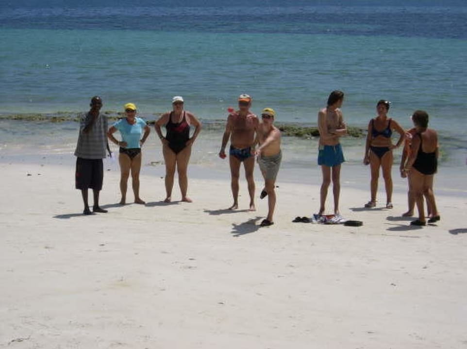 Am Strand beim Botcha Bahari Beach Hotel