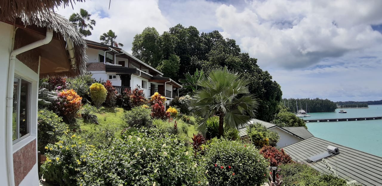 Außenansicht Chalets Côté Mer