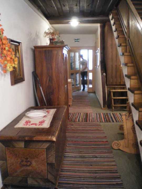 Treppenaufgang Gasthof Hüttwirt