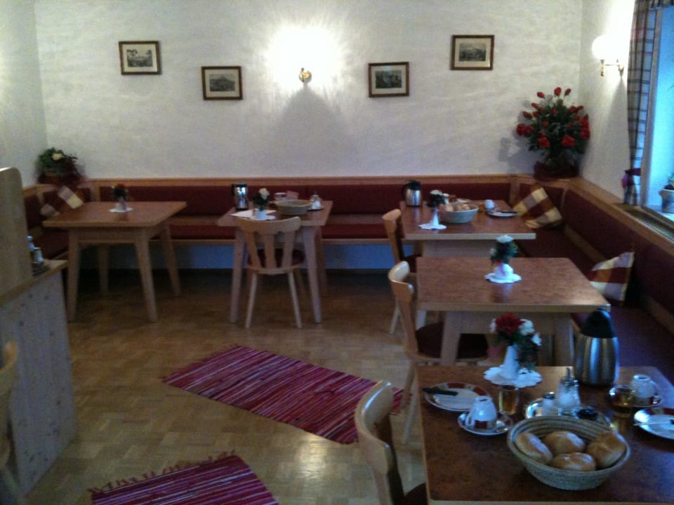 Frühstücksraum Gästehaus Elvira