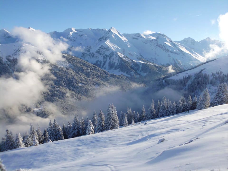 Ausblick von der Eggalm Gästehaus Erler