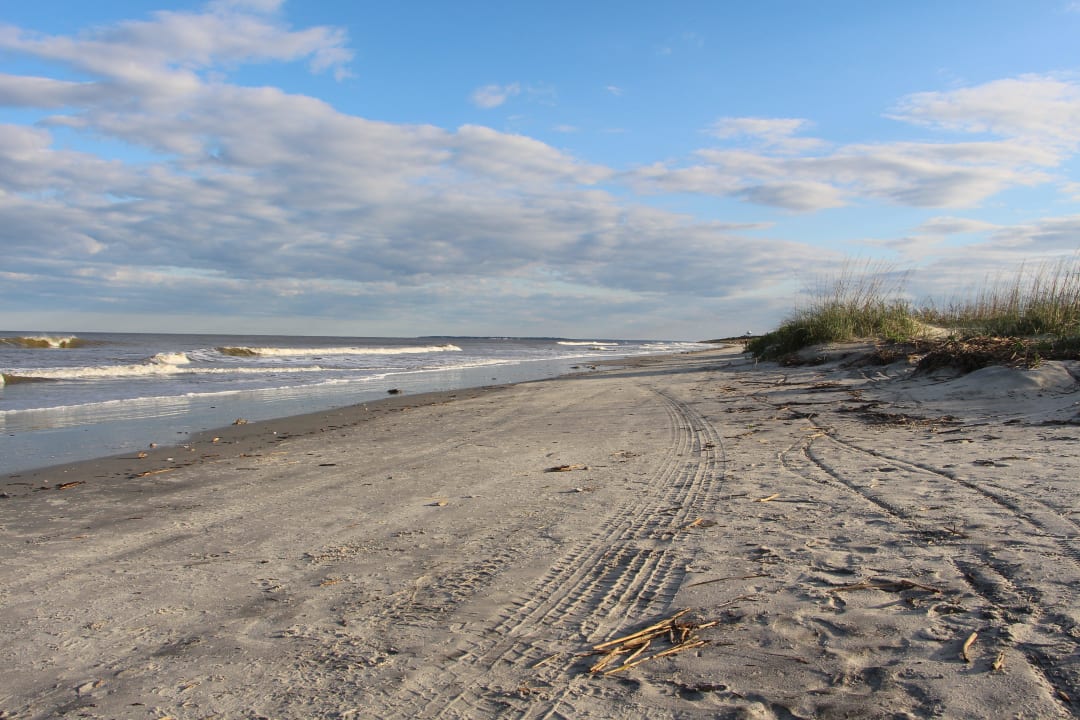 Strand direkt am Hotel Hotel Hampton Suites Jekyll Island