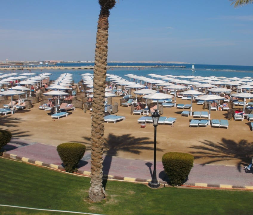 Ausblick vom Zimmer Pickalbatros Dana Beach Resort - Hurghada