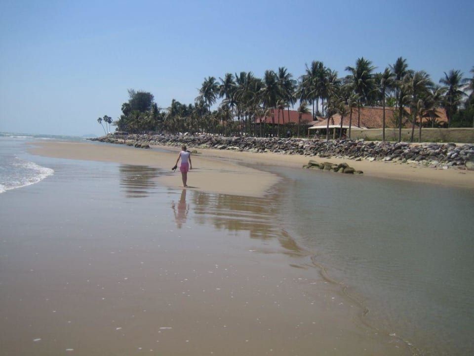 Strand vor den Evasons Wyndham Hua Hin Pranburi Resort & Villas