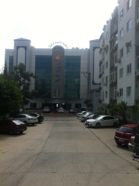 Hoteleingang Hotel Sahil Marti