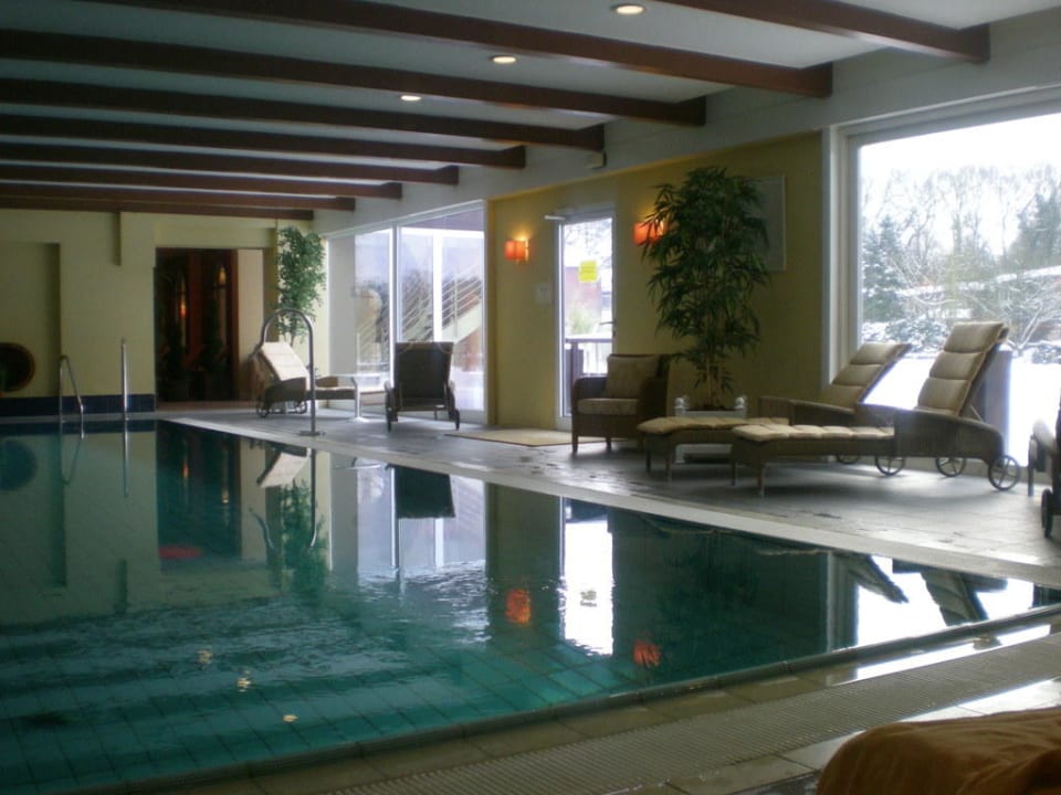 Poolbereich Romantik Hotel Jagdhaus Eiden am See