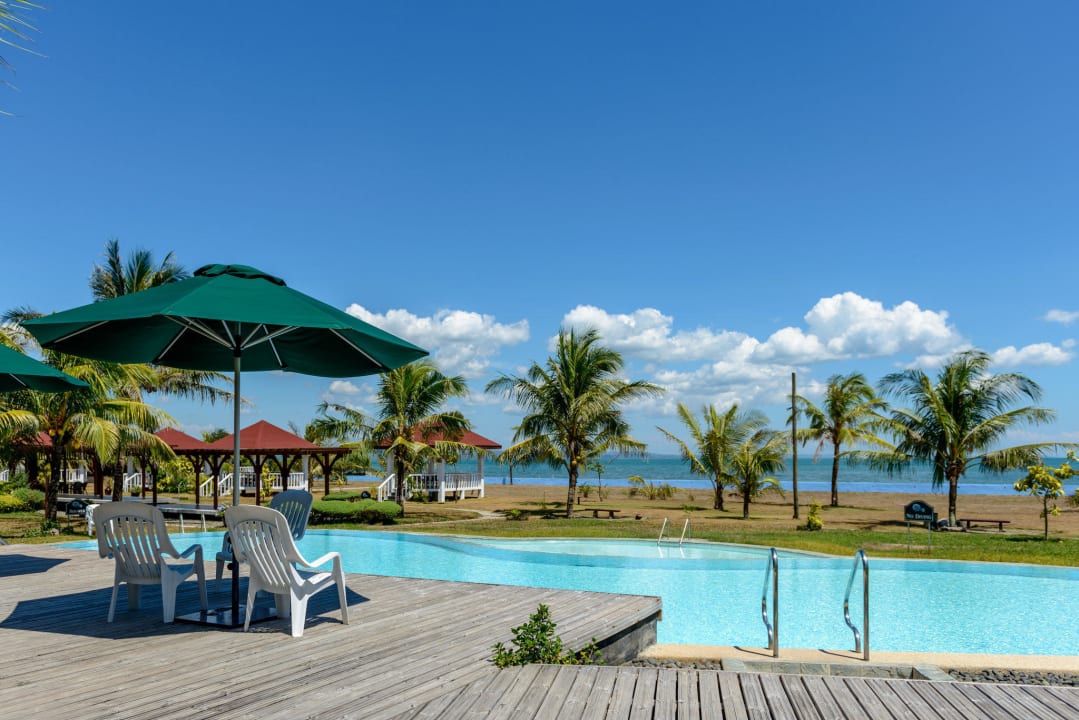 Blick vom Pool aus Hotel Anhawan Beach Resort & Spa