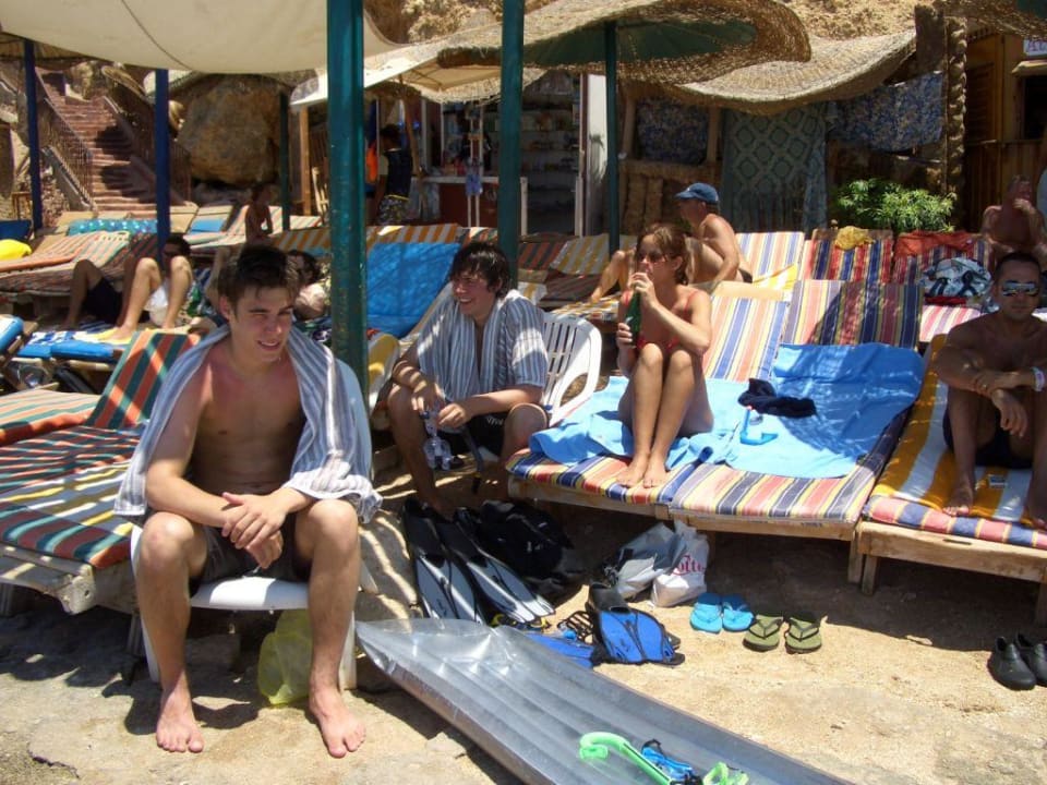 Der tolle Hausstrand Dive Inn Resort