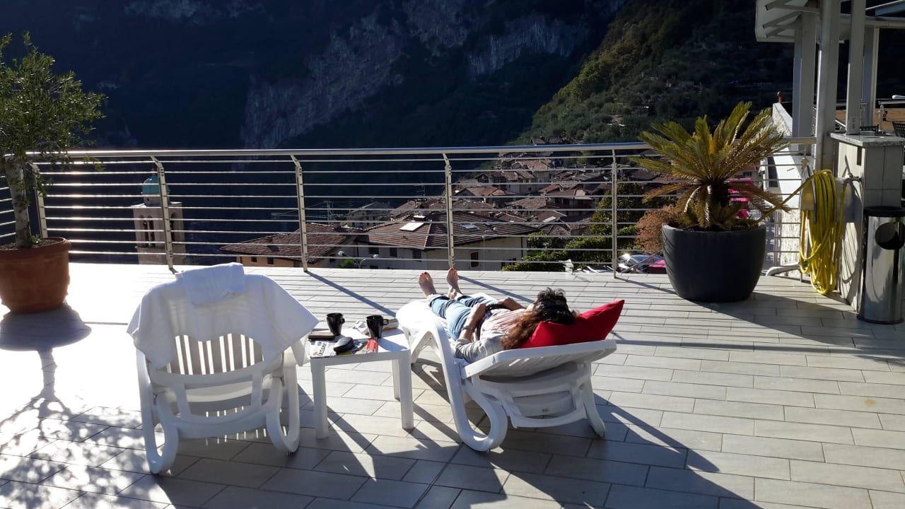 Poolterrasse Hotel Agritur Acetaia Gourmet & Relax