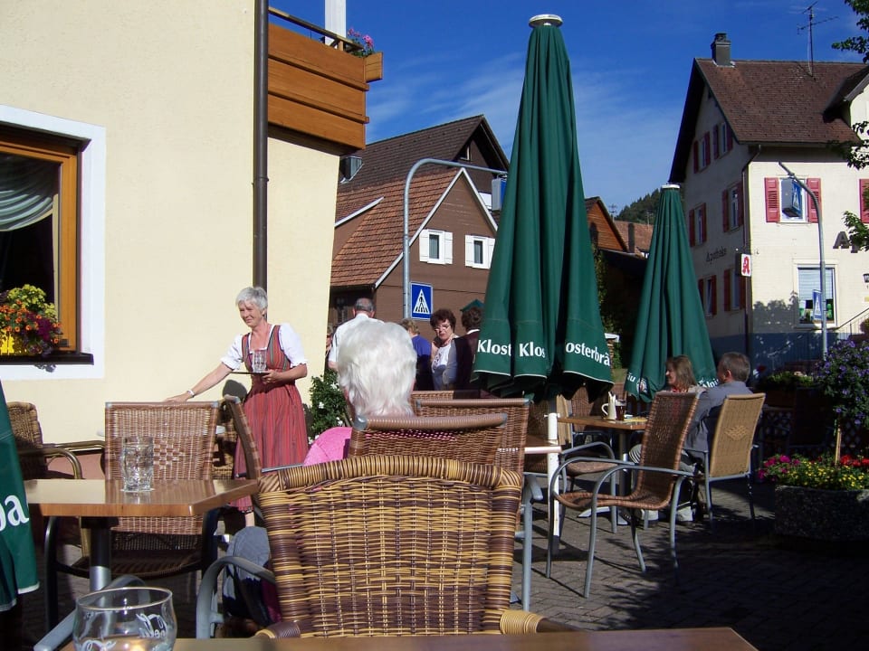 Der gemütliche Biergarten Landgasthof Schützen