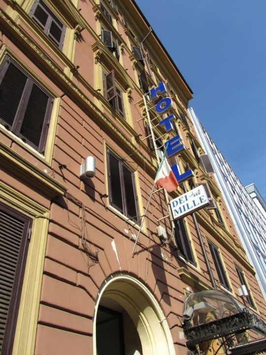 Von außen hui, innen pfui! Hotel Dei Mille