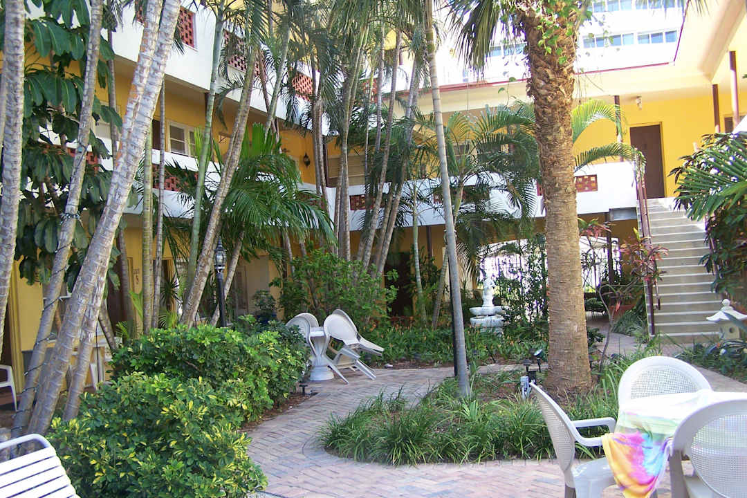 Innenhof vom Hotel Fortuna Hotel