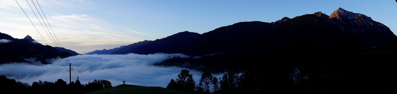 Ausblick Entschleunigungshof Huberbauer