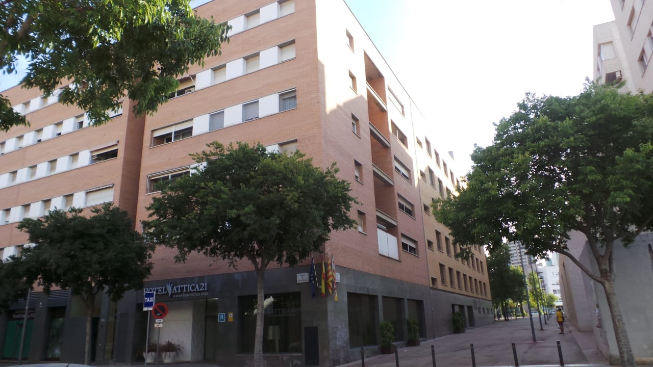 Eingansbereich Hotel Attica 21 Barcelona Mar