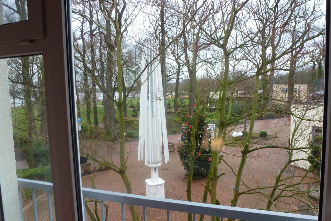 Blick aus unserem Zimmer HansenS Haus am Meer