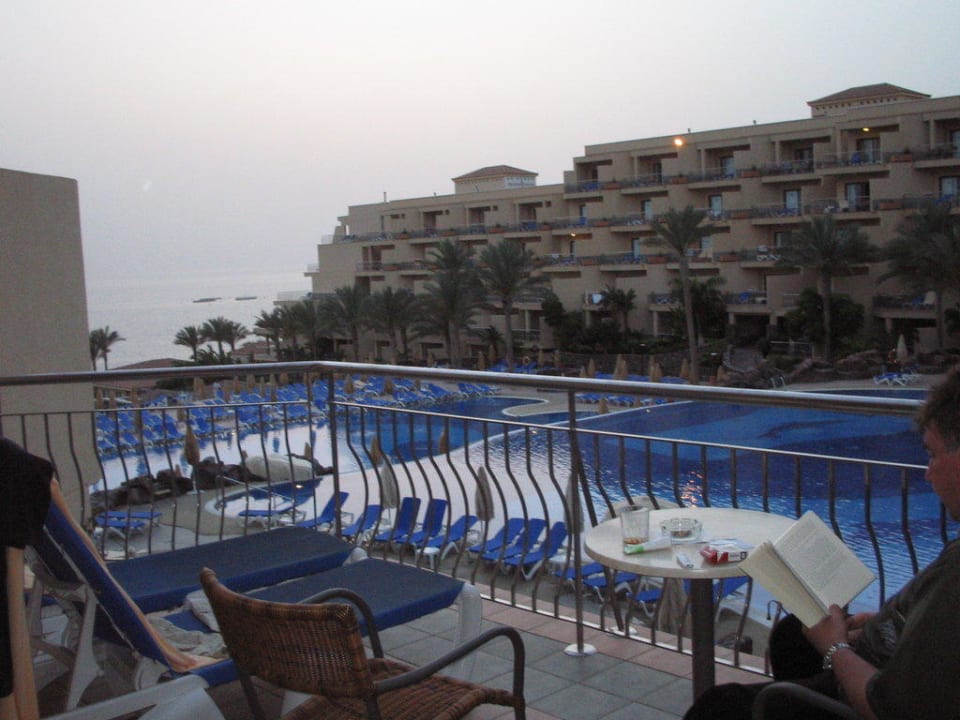 Blick vom Zimmer in der 4. Etage Hotel Riu Buenavista