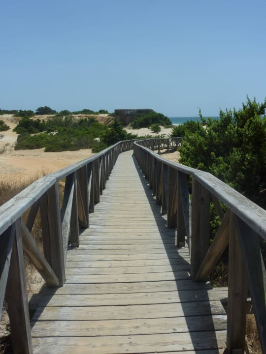 Steg zum Strand Valentin Sancti Petri