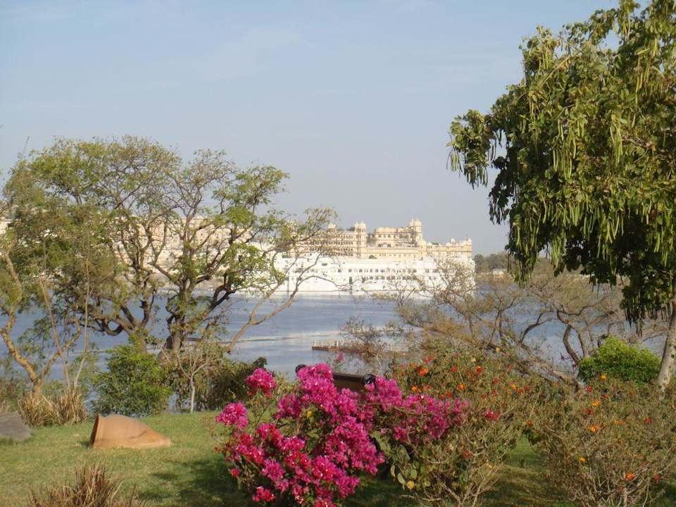 Ausblick vom Udaivilas The Oberoi Udaivilas Udaipur