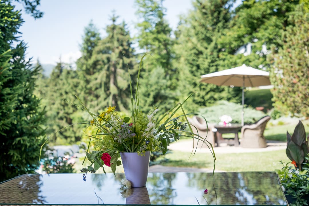 Gartenanlage Landidyll-Hotel Nudelbacher