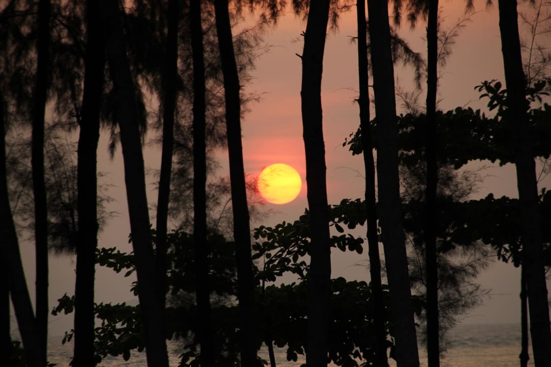 Sonnenuntergang Dusit Thani Krabi Beach Resort