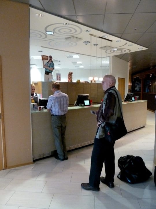 Rezeption Hotel Sokos Kimmel