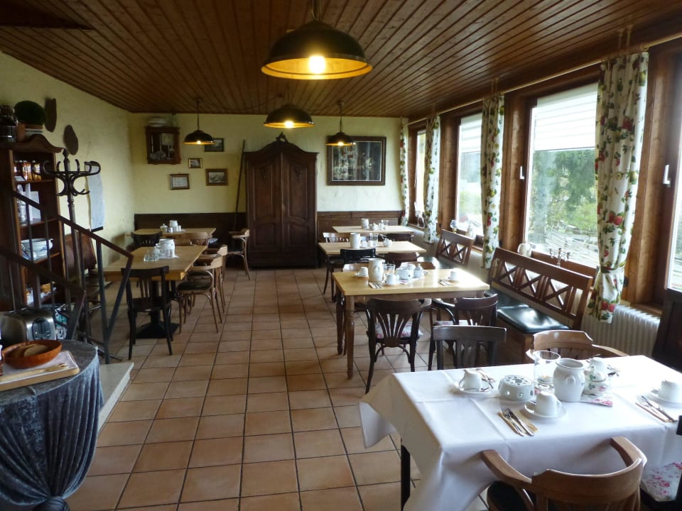 Frühstücksraum Gasthaus Zur Burgschänke
