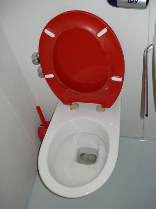 Schmutziges WC Hotel Adler-Central