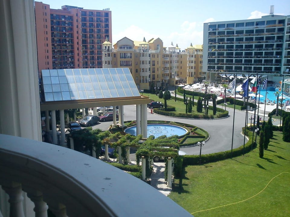 Ausblick Von unserem Balkon Imperial Palace Hotel