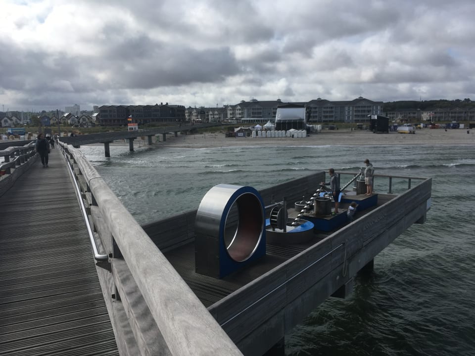 Strand Bretterbude Heiligenhafen