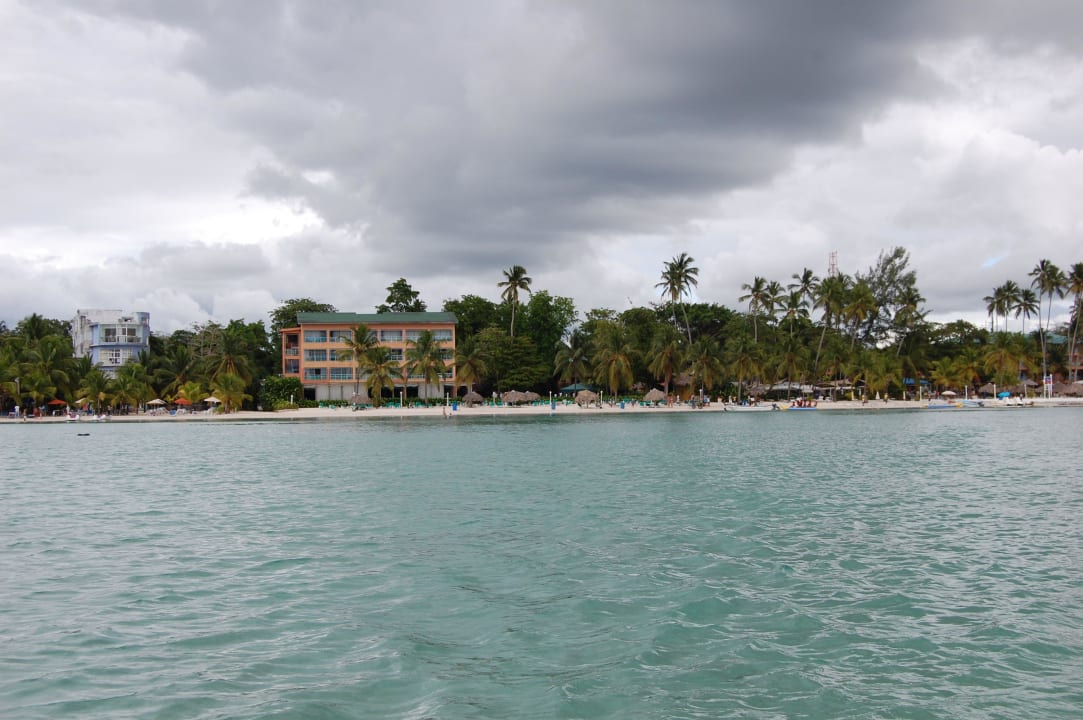 Hotelanlage (Block 8) vom Meer aus whala!boca chica