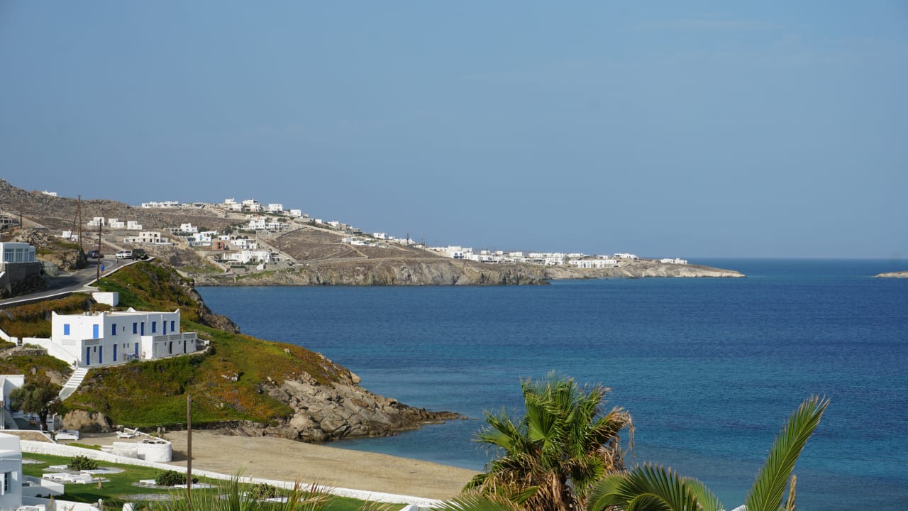 Ausblick Hotel Mykonos Beach
