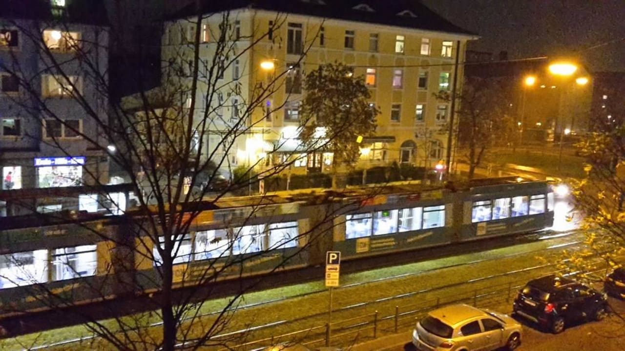 Blick aus dem Zimmer B&B Hotel München-Moosach