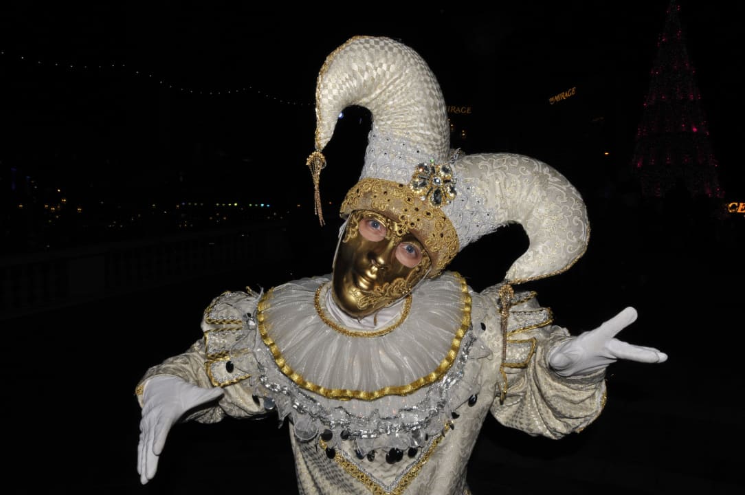 Prächtige Kostüme  The Venetian Resort & Casino