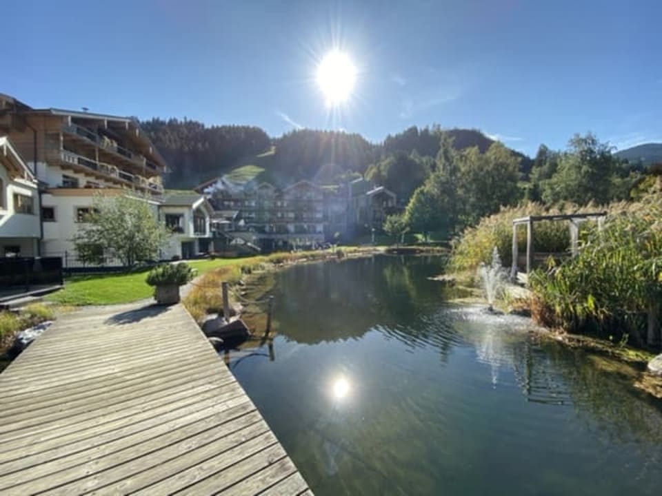 Gartenanlage Naturhotel Forsthofgut